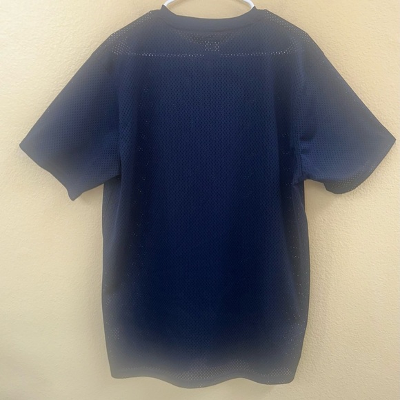 Stüssy RARE Navy/Orange Jersey Mesh Shirt Size XL Excellent Condition! - Picture 6 of 9
